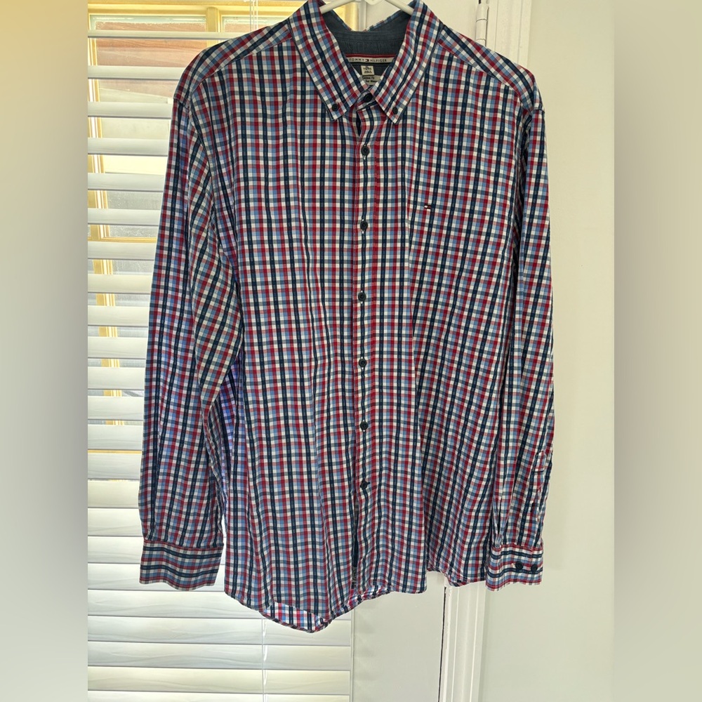 Tommy Hilfiger Men's Multicolor Plaid Shirt